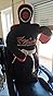 MMA Grappling Dummy, for Judo, Wrestling, Brazilian Jiu Jitsu, Submission and Throwing UNFILLED Canvas Bag (Black Red, 47 Inches (4 feet)) customer photo 1