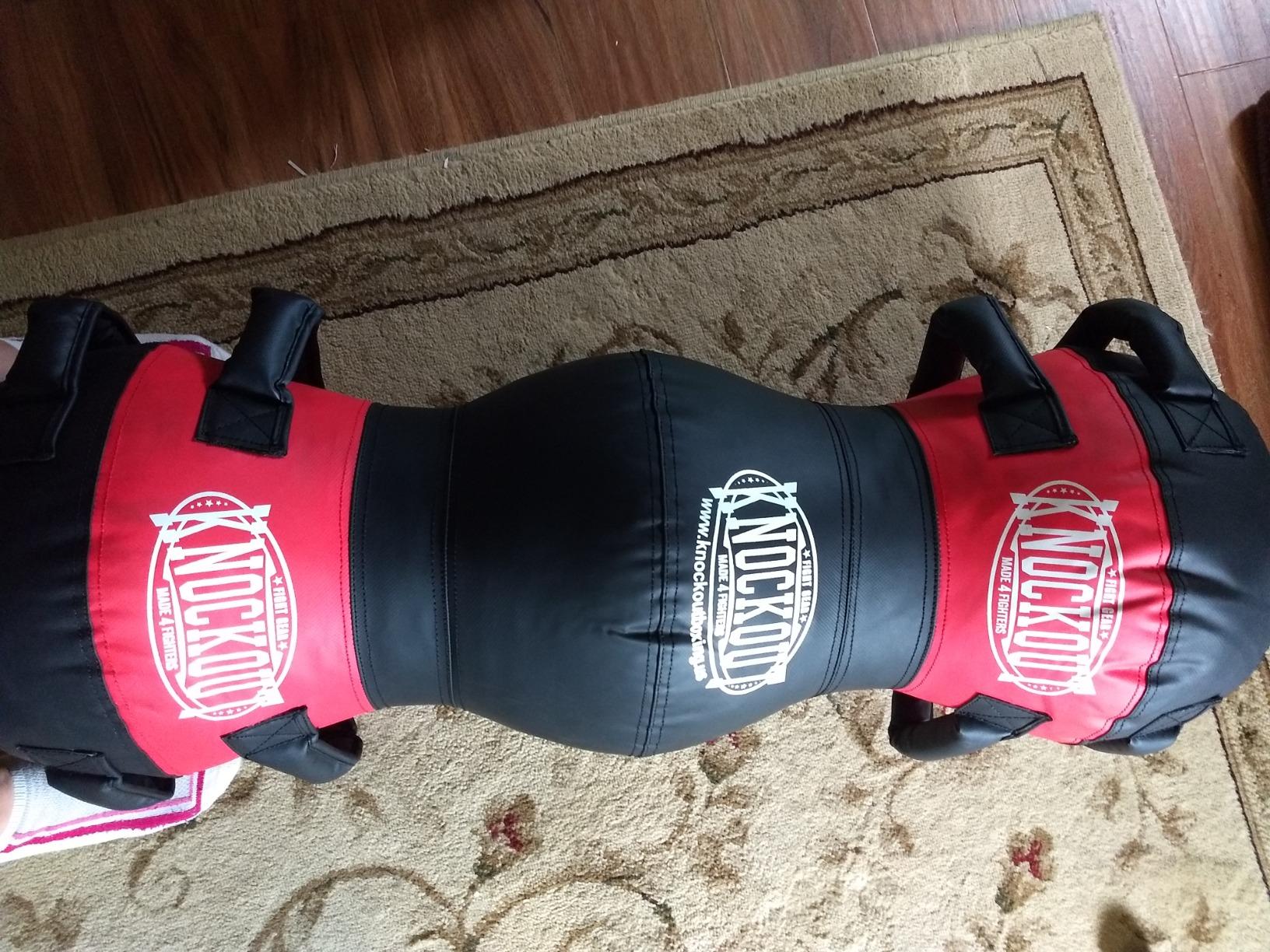 MACS Filled Ground and Pound Grappling Dummy for MMA Submission Fitness Punching Kickboxing Tackling BJJ Training Boxing Wrestling Practice Kids and Adults 45lbs and 25lbs (Ready to Use) customer photo 1