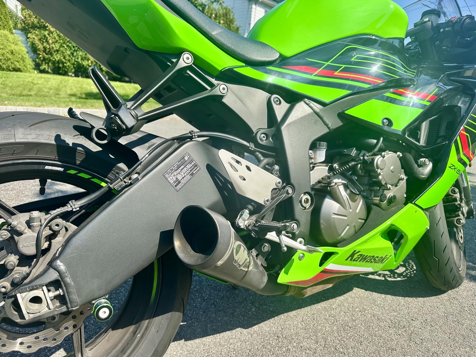 Performance Exhaust GP19 Series Slip-On compatible with 2009-2024 Kawasaki ZX-6R ZX636 customer photo 2