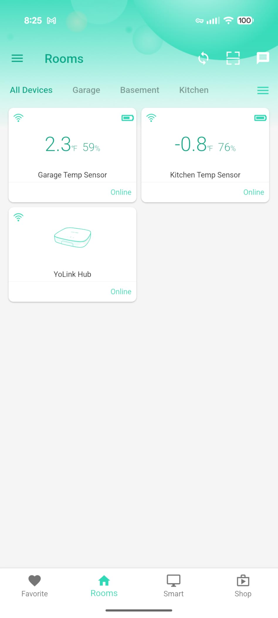 YoLink Smart Temp & Humidity Sensor, LoRa Long Range, 2 Year Battery, Indoor Monitoring for Wine Cellar, Bedroom, Nursery, Greenhouse, RV, with App, Email & SMS Alerts, Alexa IFTTT, 2 Pack + Hub customer photo 2