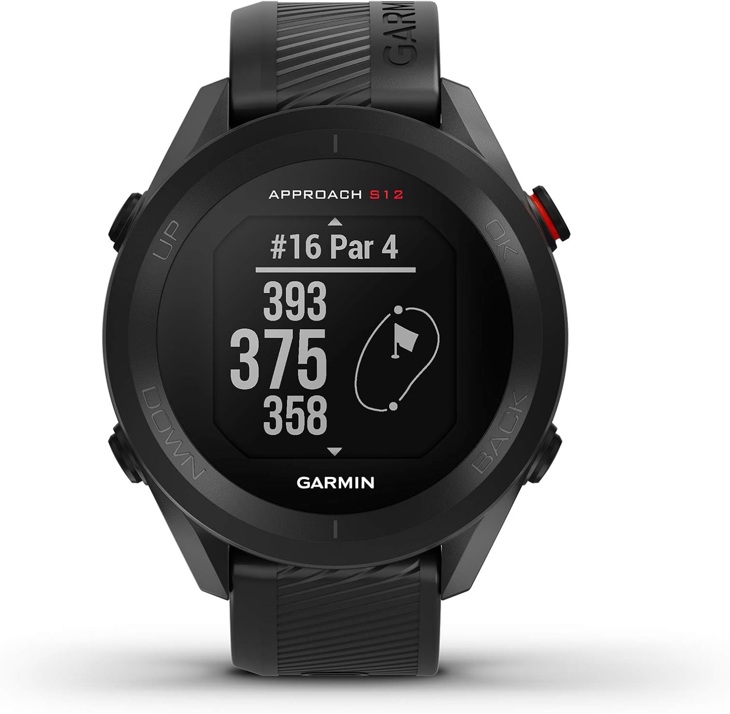 Garmin Approach G12, Clip-on Golf GPS Rangefinder, 42k+ Preloaded Courses, 010-02555-00 customer photo 2