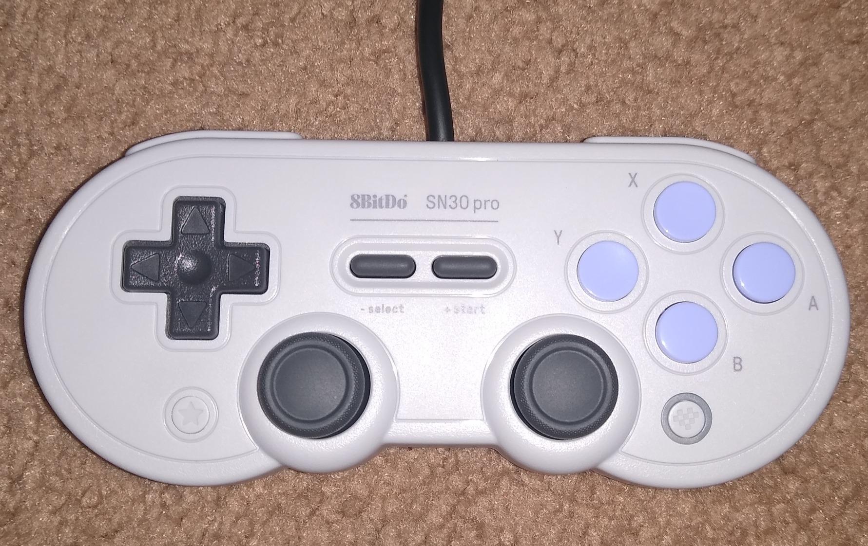 8Bitdo Sn30 Pro USB Wired Gamepad for Switch, Windows & Raspberry Pi (Gray Edition) customer photo 2