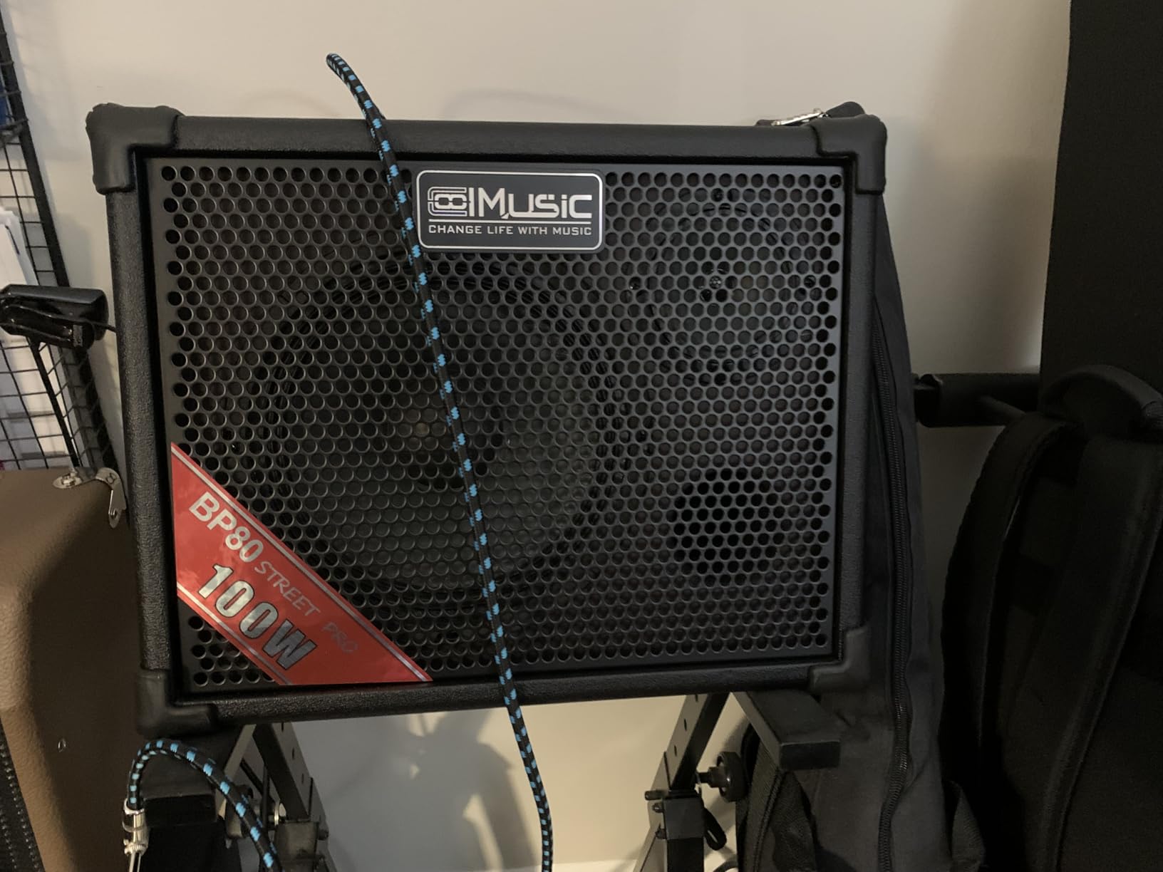 Coolmusic BP80 Battery Powered Acoustic Guitar Amplifier- Portable Bluetooth Speaker 100W, 6 Inputs, 3 Band EQ customer photo 2