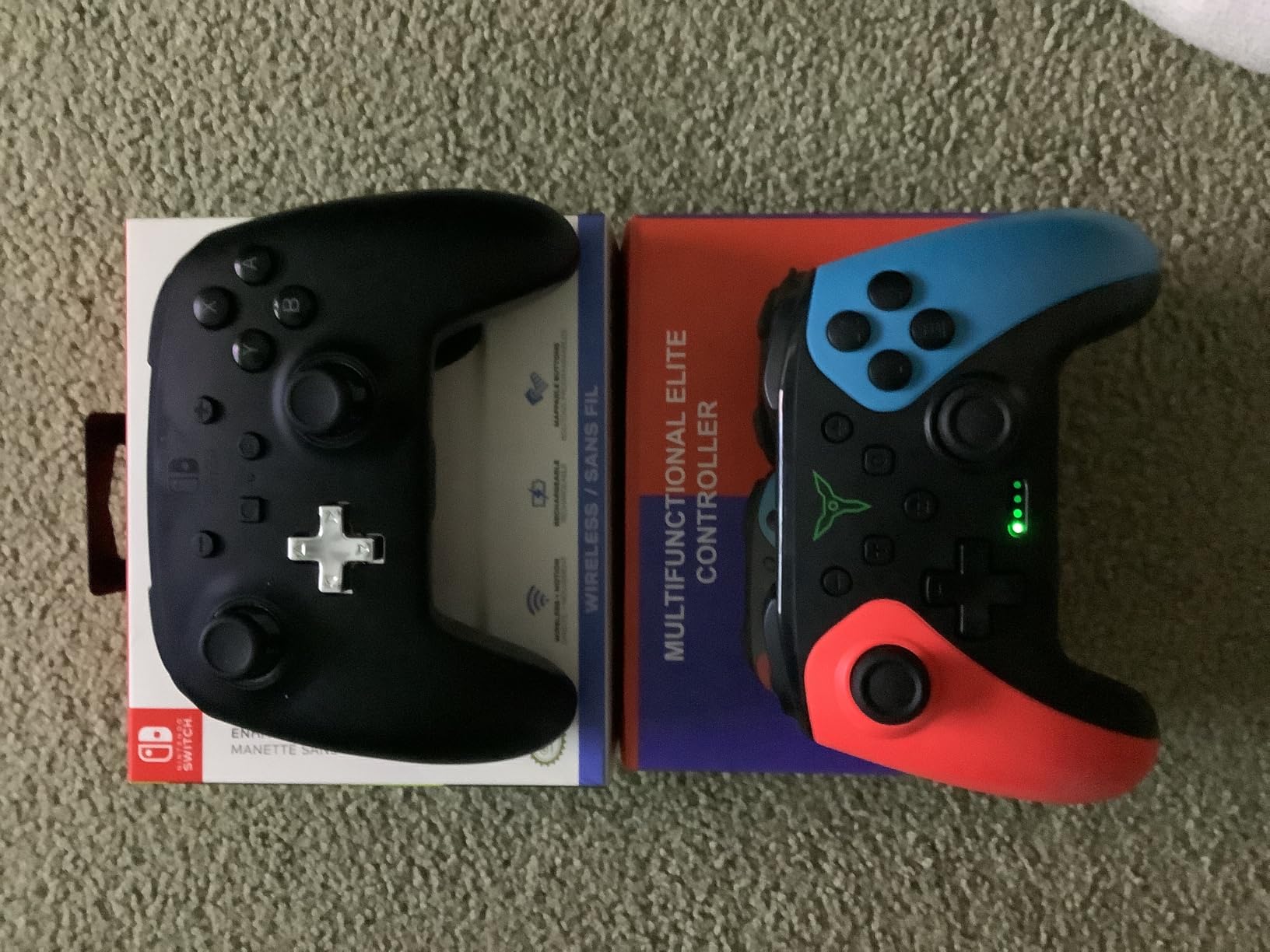Wireless Switch Controller for Nintendo Switch/Switch 2/Lite/OLED Controller, Switch Controller with a Mouse Touch Feeling on Back Buttons, Extra Switch Pro Controller with Wake-up, Programmable, Turbo Function customer photo 2