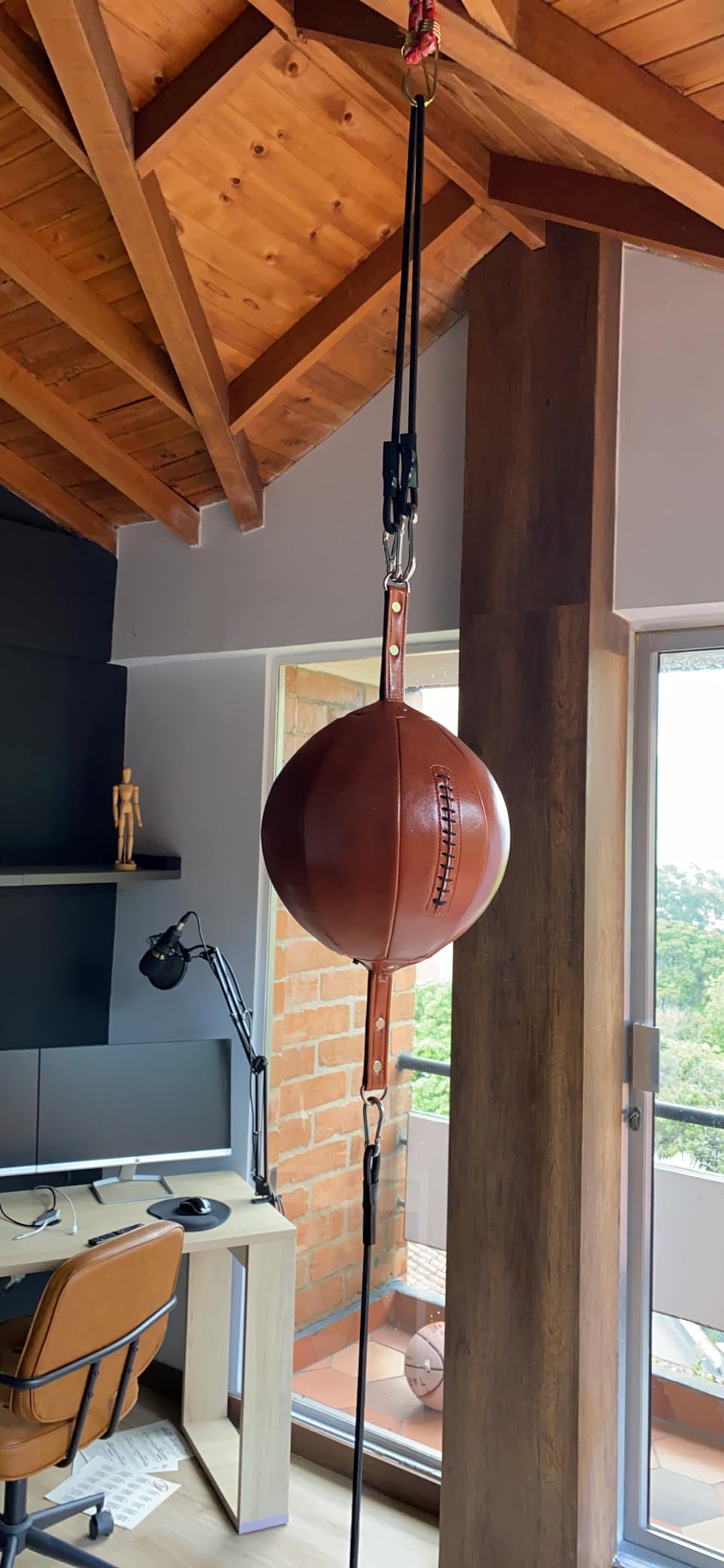 InnoLife Double End Punching Ball Striking Punching Bag Kit customer photo 2
