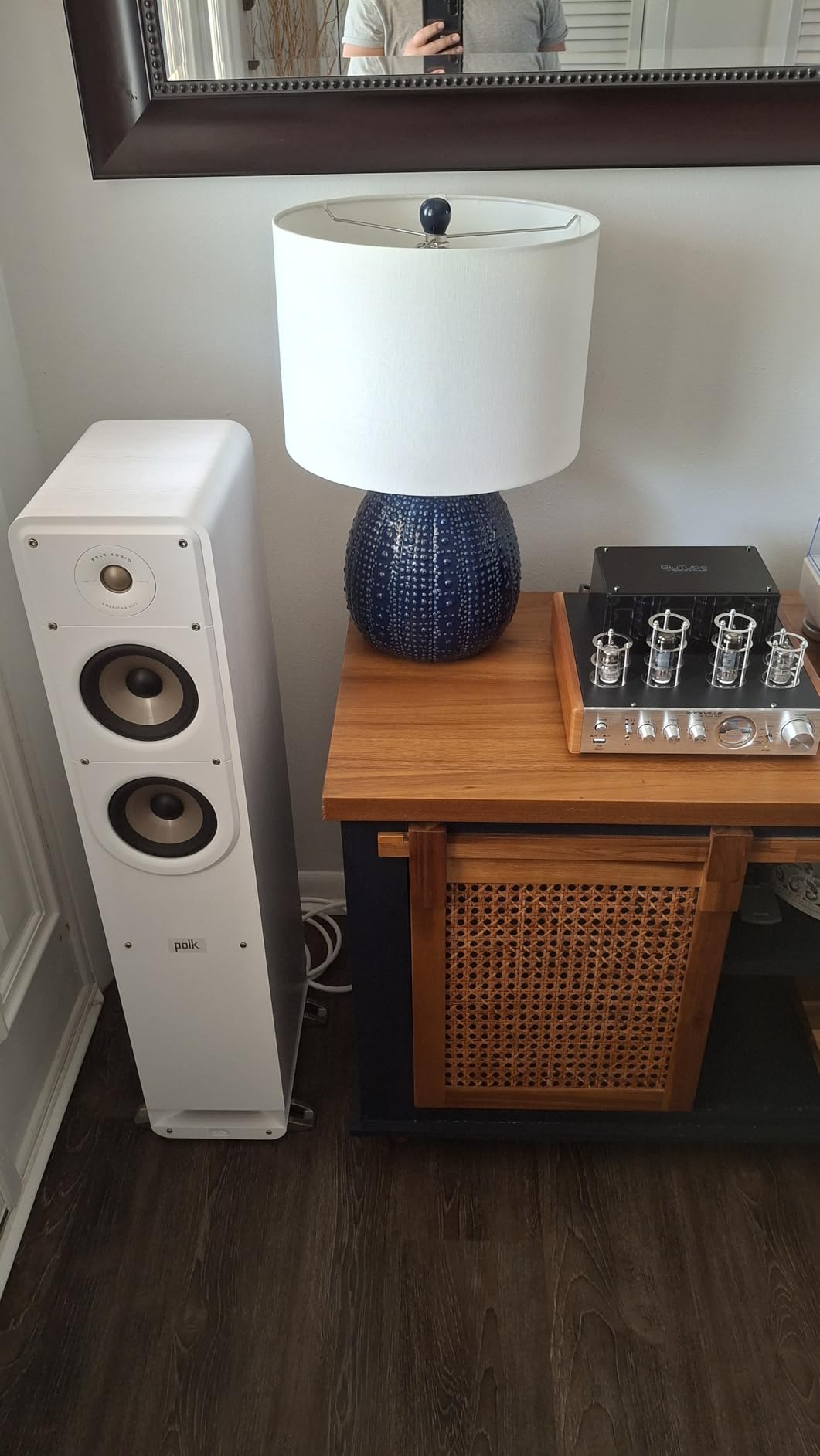 Polk Signature Elite ES50 Tower Speaker - Hi-Res Certified, Dolby Atmos Speakers & DTS:X Compatible, 1
