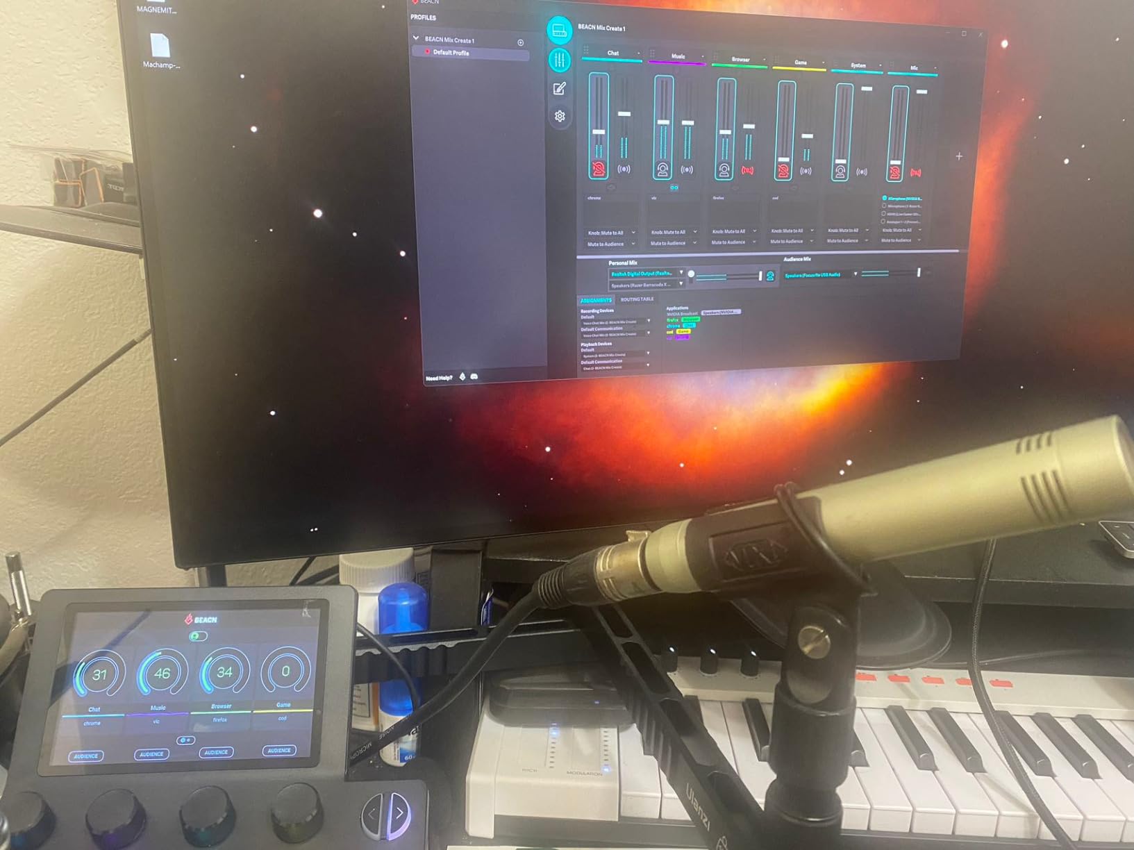 BEACN Mix Create Audio Mixer for PC & Mac | For Content Creators, Gaming & Podcast, PC Audio Mixer with C USB for Twitch & YouTube | Essential Streaming Accessories customer photo 2