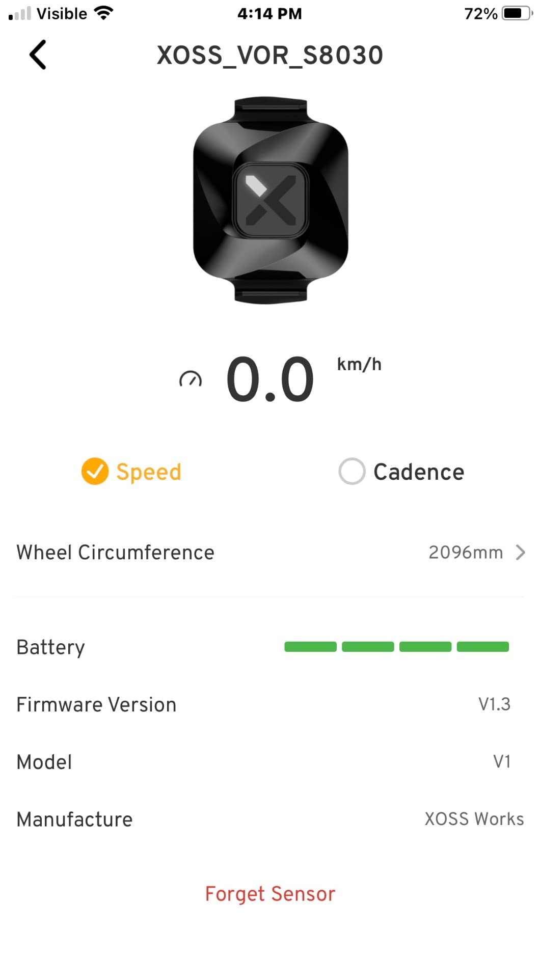 XOSS Vortex Cadence/Speed Sensor ANT+/Bluetooth 4.0, Outdoor/Indoor Wireless IPX7 Dual Modes Bike Computer RPM Sensor for Road Bike/Spinning Bike/MTB customer photo 2