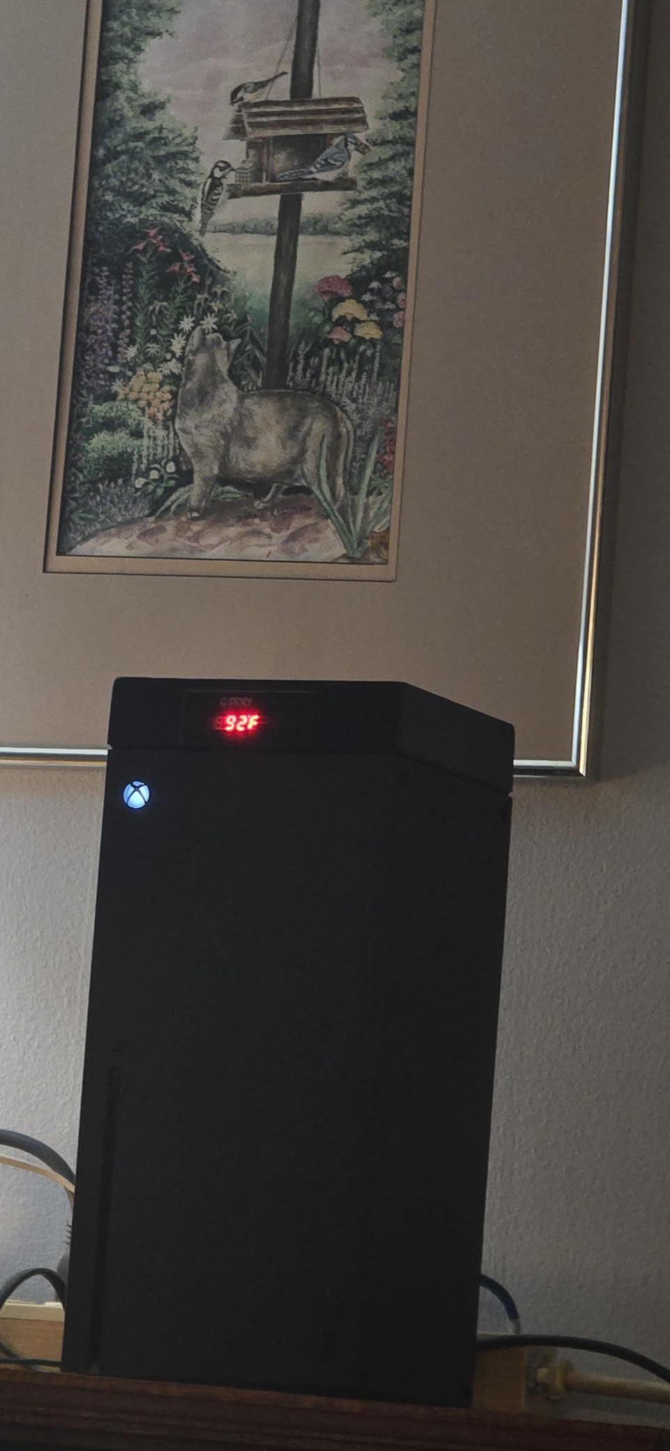 G-STORY Cooling Fan for Xbox Series X with Automatic Fan Speed Adjustable by Temperature, LED Display, High Performance Cooling, Low Noise, 3 Speed 1500/1750/2000RPM (140MM) with RGB LED customer photo 1