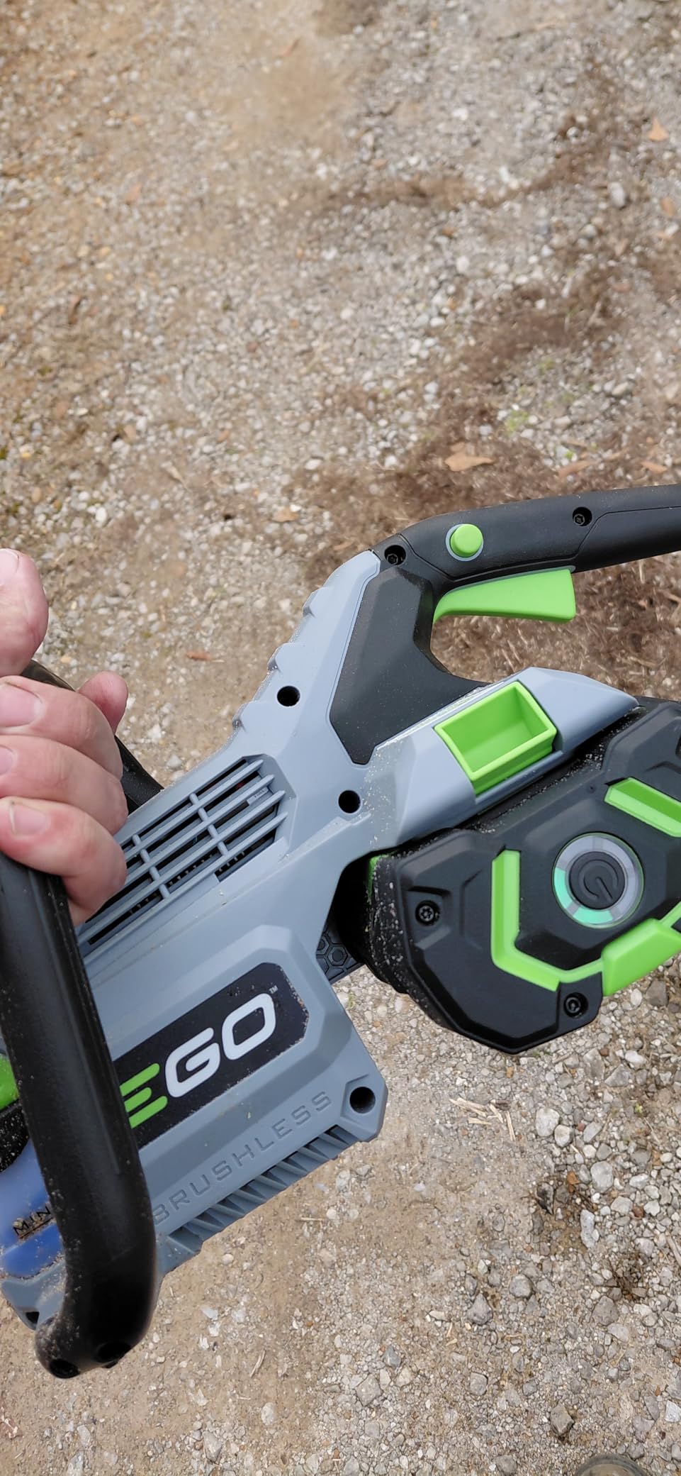 EGO POWER+ Chain Saw, 16 Battery Powered Chainsaw, Electric Cordless, Includes 56V 2.5Ah Battery and Charger - CS1611 customer photo 2
