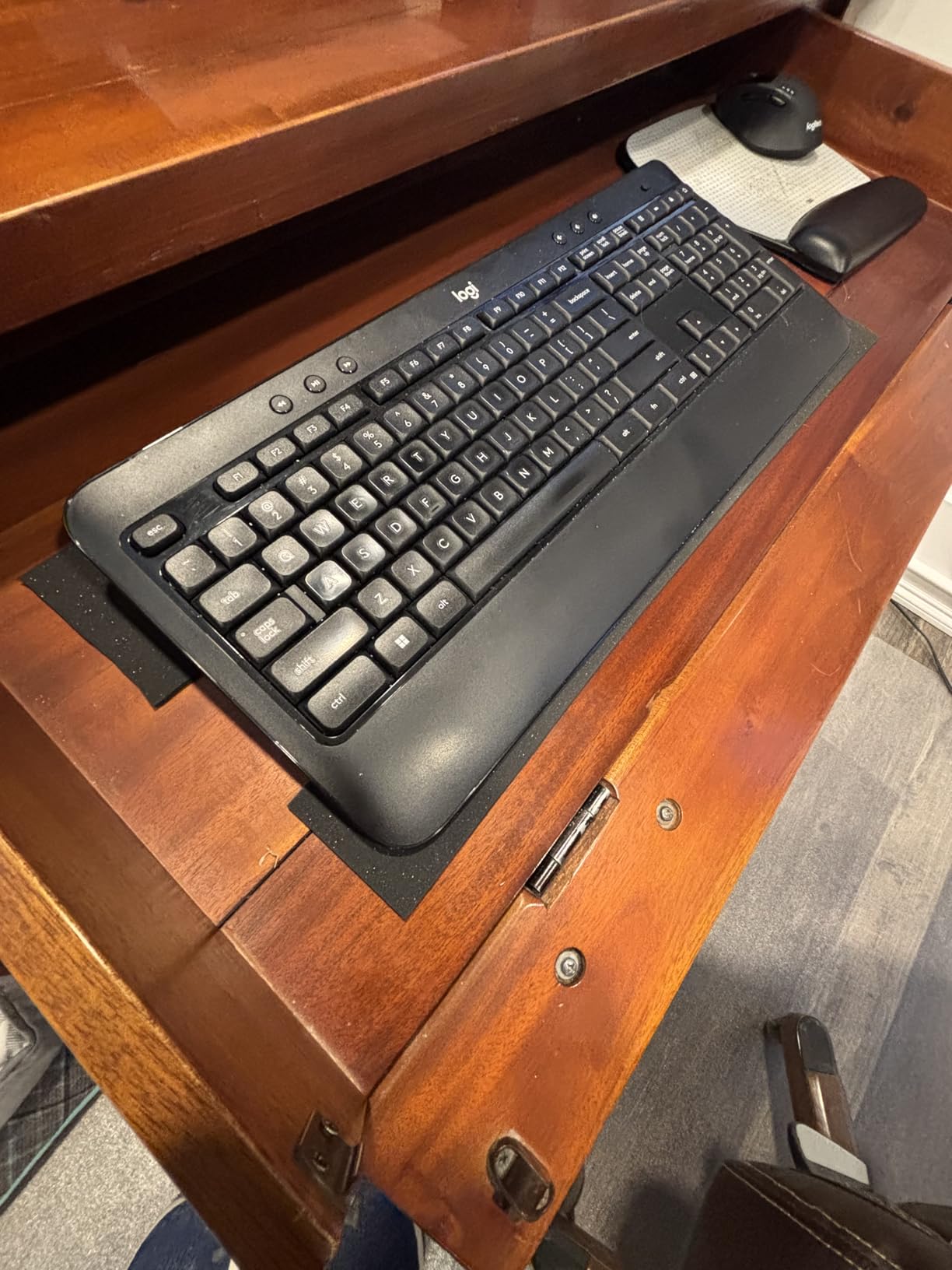 HONKID Keyboard Foam, Sound Dampening Foam for Mechanical Keyboard Bottom, Made of LE-20 Poron, Black (H 2mm) customer photo 1