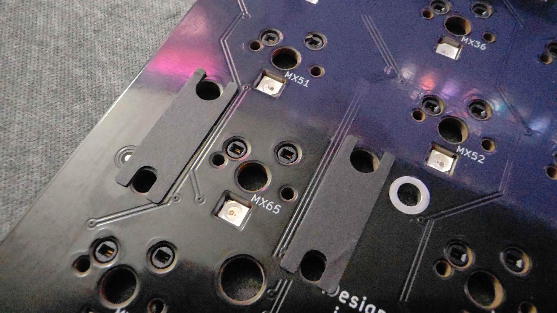DUROCK Stabilizers V3, Screw in Stabilizers with 2u, 6.25u, 7u Wires, PCB Mount for Mechanical Keyboards (Smokey 80% Kit) customer photo 2