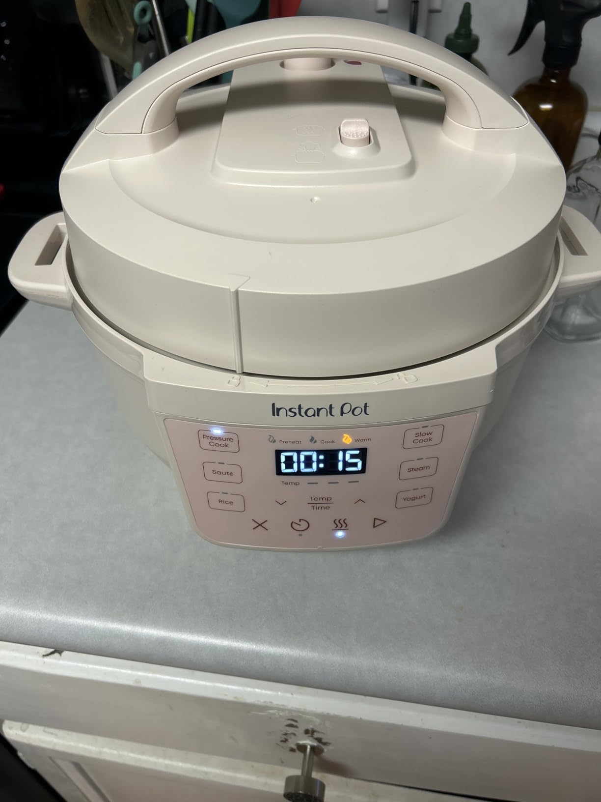 Instant Pot 6QT RIO 7-in-1 Multi-Cooker, Pressure Cooker, Slow cook, Sauté, Steam, Rice Maker, Yogurt, & Warmer, Black, 6 Quarts customer photo 1
