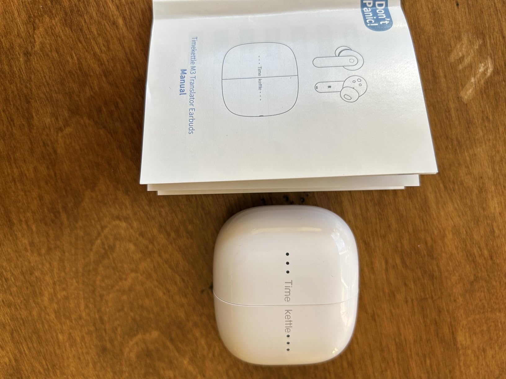 M3 Language Translator Earbuds, Two-Way Translator Device with APP for 40 Languages and 13 Offline Translation Packs, Fast Reaction with Revolutionary Al Semantic Tech (Offline Version) customer photo 1