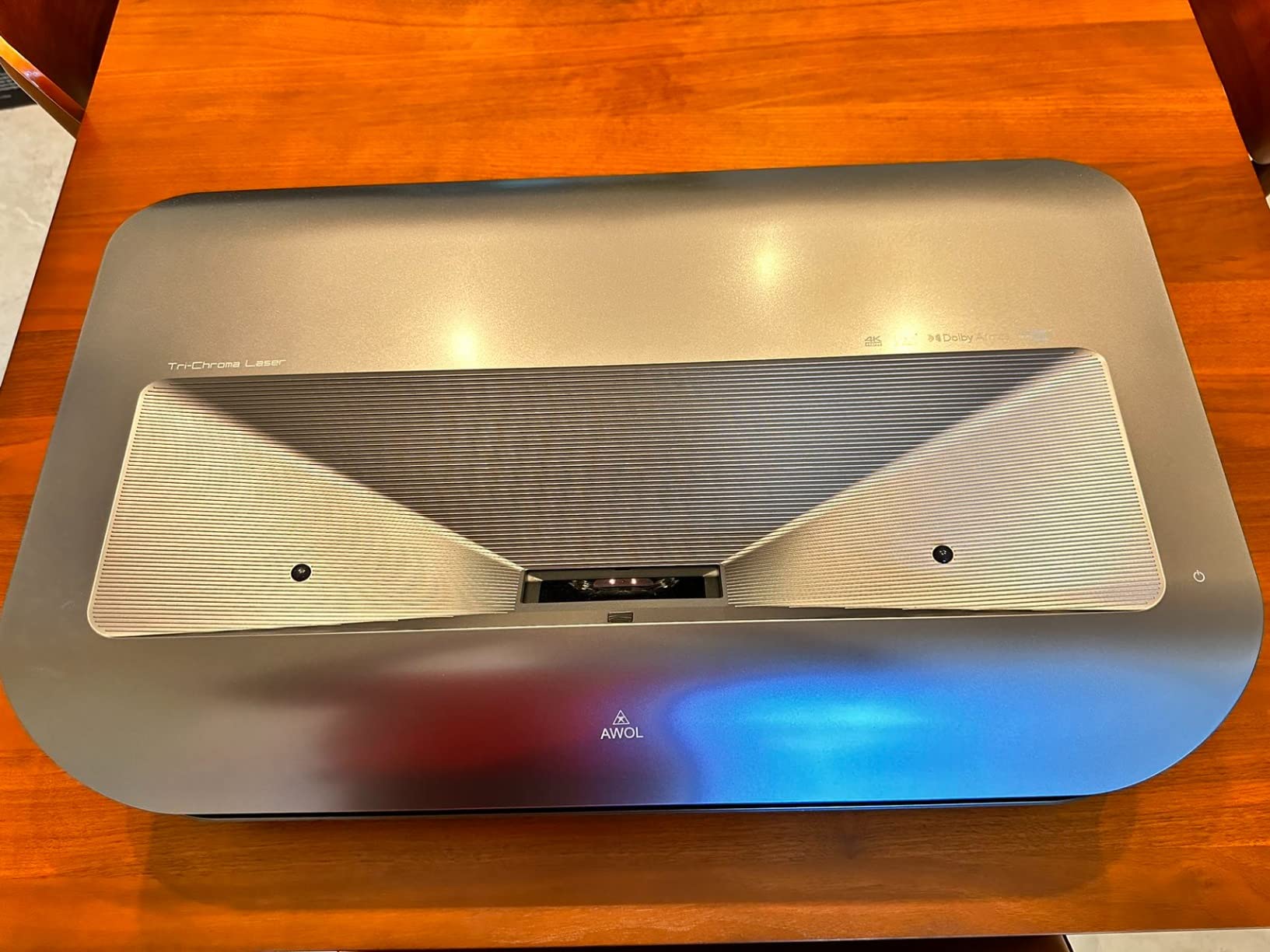 AWOL VISION LTV-2500 4K UHD Ultra Short Throw Triple Laser Projector with Dolby Vision & Atmos, Active 3D, 150 inch, HDR10+, UST Laser TV Projector (Fire TV Stick 4K Max included) customer photo 2