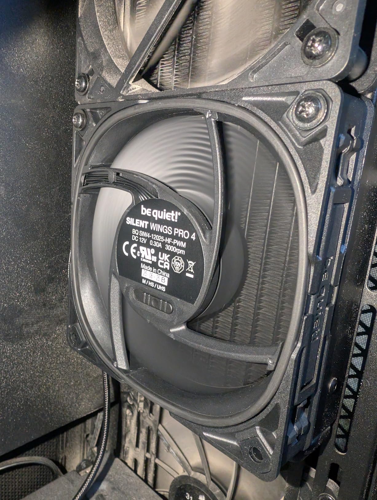 be quiet! Silent Wings Pro 4 140mm PWM High Speed 2400 RPM Premium Low Noise Cooling Fan customer photo 2
