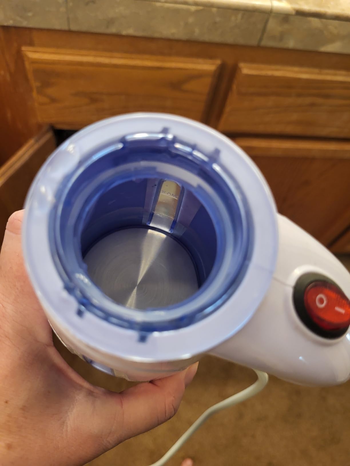 OGHom Steamer for Clothes, Handheld Clothing Steamer for Garment, 240ml Big Capacity 700W Portable Travel Steam Iron (Blue) customer photo 1
