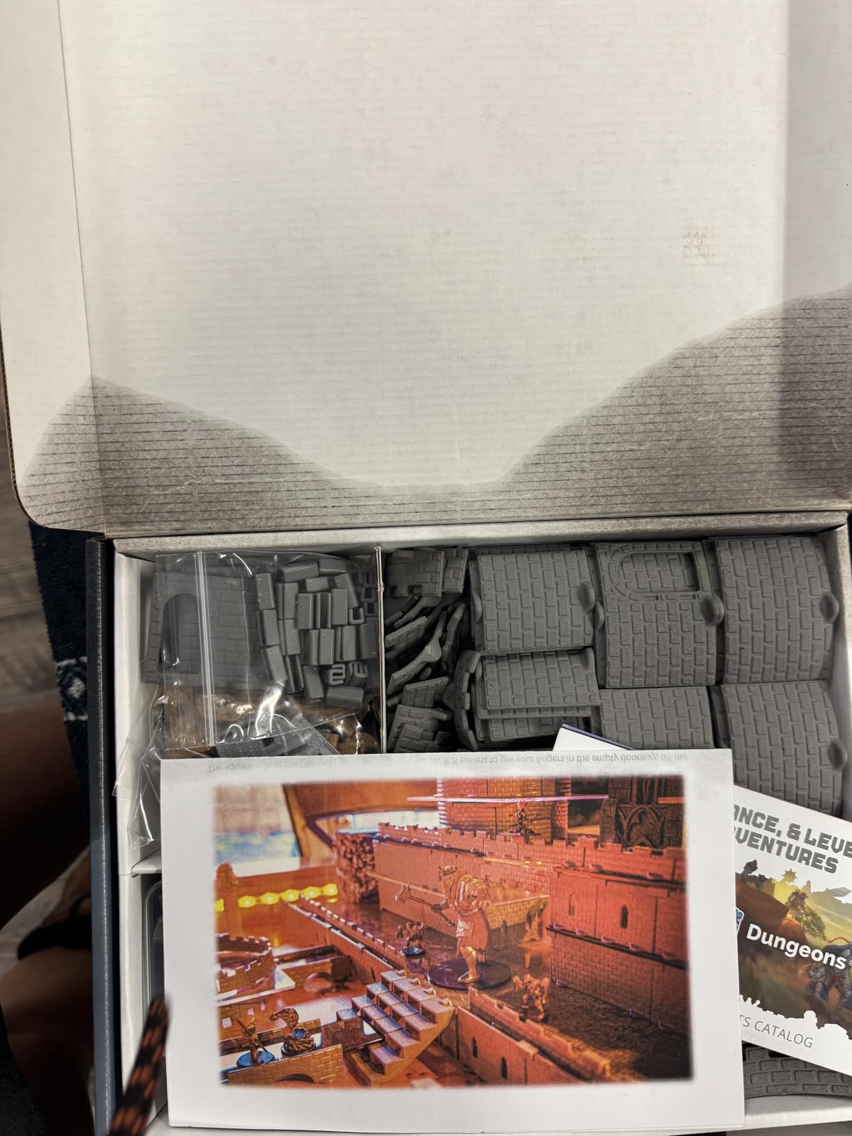 Modular Castle System: Tabletop & RPG Terrain Game Set for Dungeons & Dragons, Pathfinder, Castles & Crusades, 13th Age, Runequest, Asunder, Zombicide, and More! - Wizard Set (400+ Pieces) customer photo 1