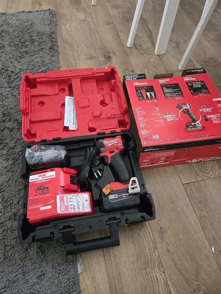 Milwaukee Electric - M18 Fuel. 1/4 HEX Impact Driver KIT customer photo 2