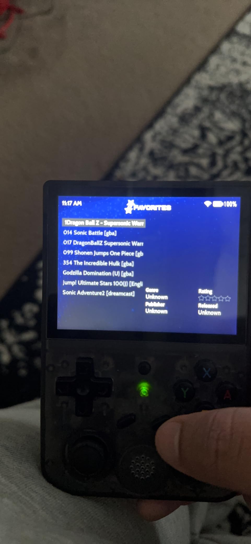 RG353V Retro Handheld Game with Dual OS Android 11 and Linux,RG353V with 64G TF Card Pre-Installed 4452 Games Supports 5G WiFi 4.2 Bluetooth Online Fighting,Streaming and HDMI customer photo 2