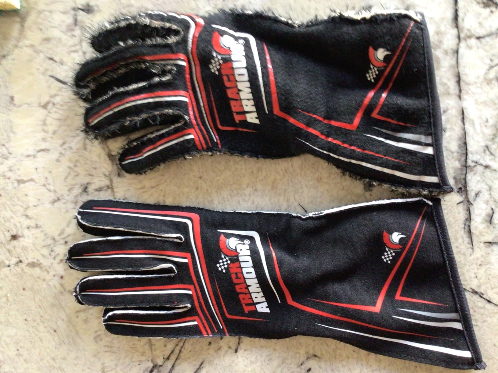 TRACK ARMOUR Series 4 Auto Racing Glove, SFI 3.3/5, Nomex Fabric, Silicon Grip, Fire Retardant, Flame Resistant, Driving, Karting, Sim Racing customer photo 1