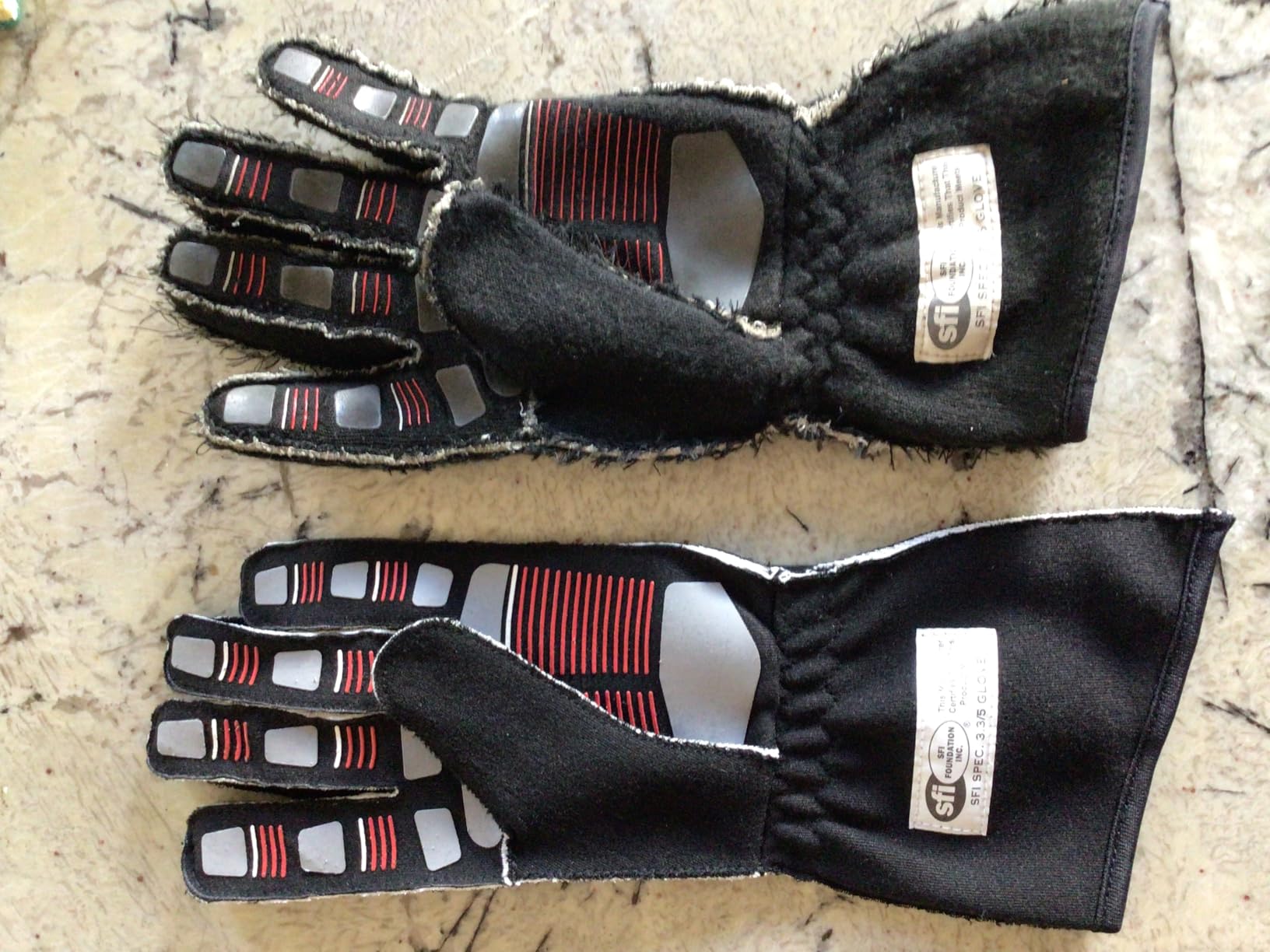 TRACK ARMOUR Series 4 Auto Racing Glove, SFI 3.3/5, Nomex Fabric, Silicon Grip, Fire Retardant, Flame Resistant, Driving, Karting, Sim Racing customer photo 2