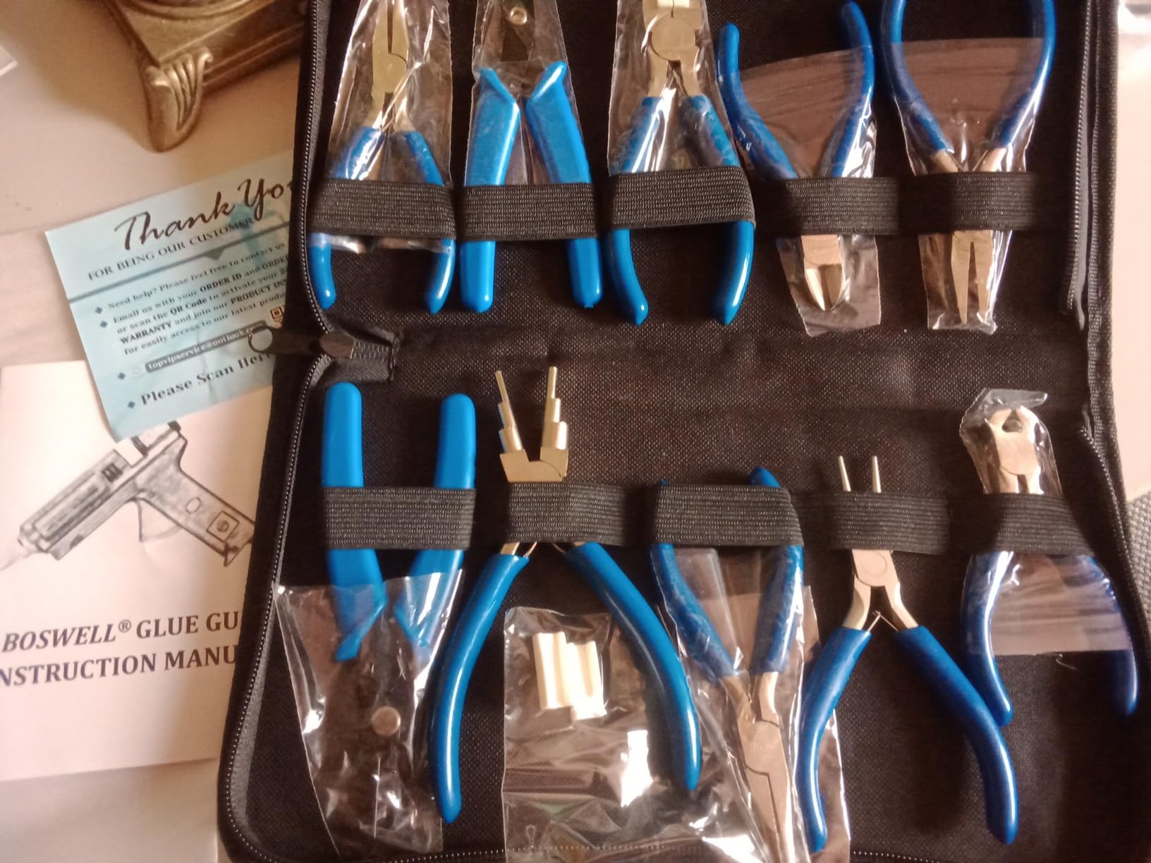 Shynek Jewelry Pliers, Set of 10 Professional Jewelry Making Pliers Tools for Craft, Wire Wrapping customer photo 1