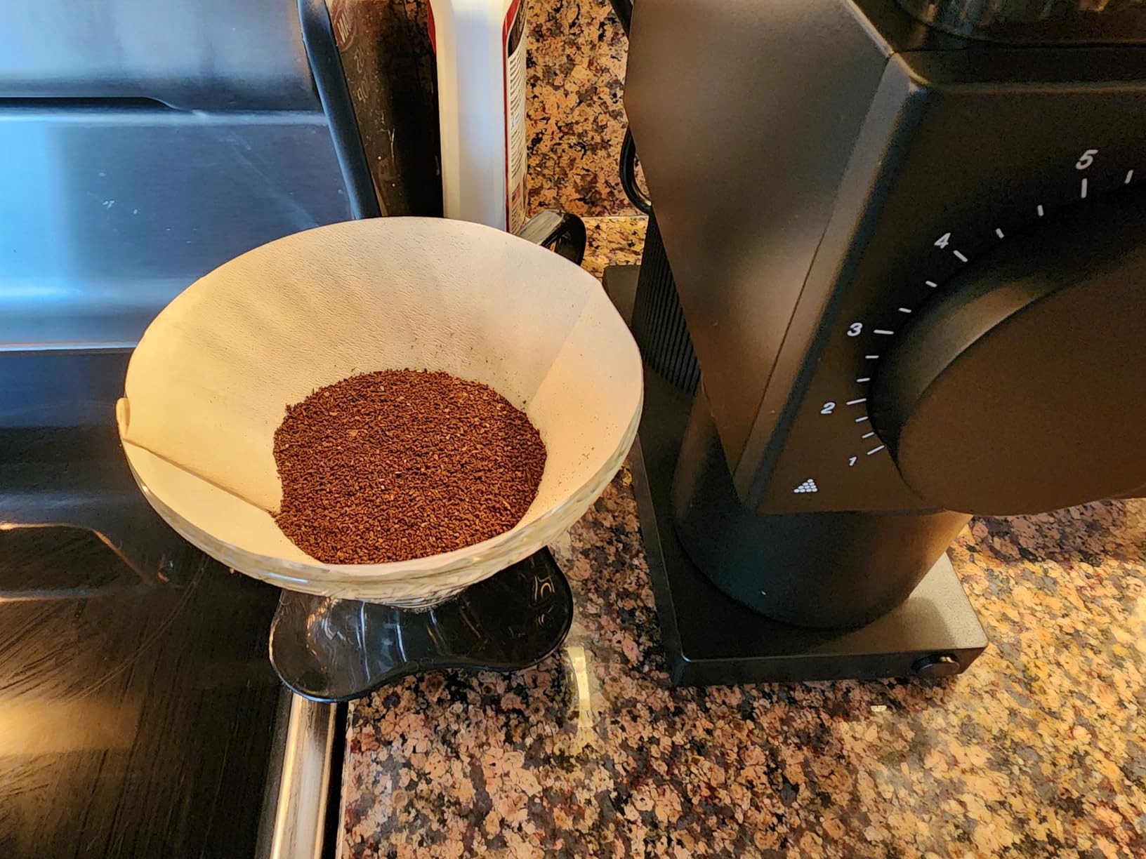 Fellow Ode Gen 2 64mm Flat Burr Coffee Grinder, Single Dose, 31 Grind Settings, Electric customer photo 1