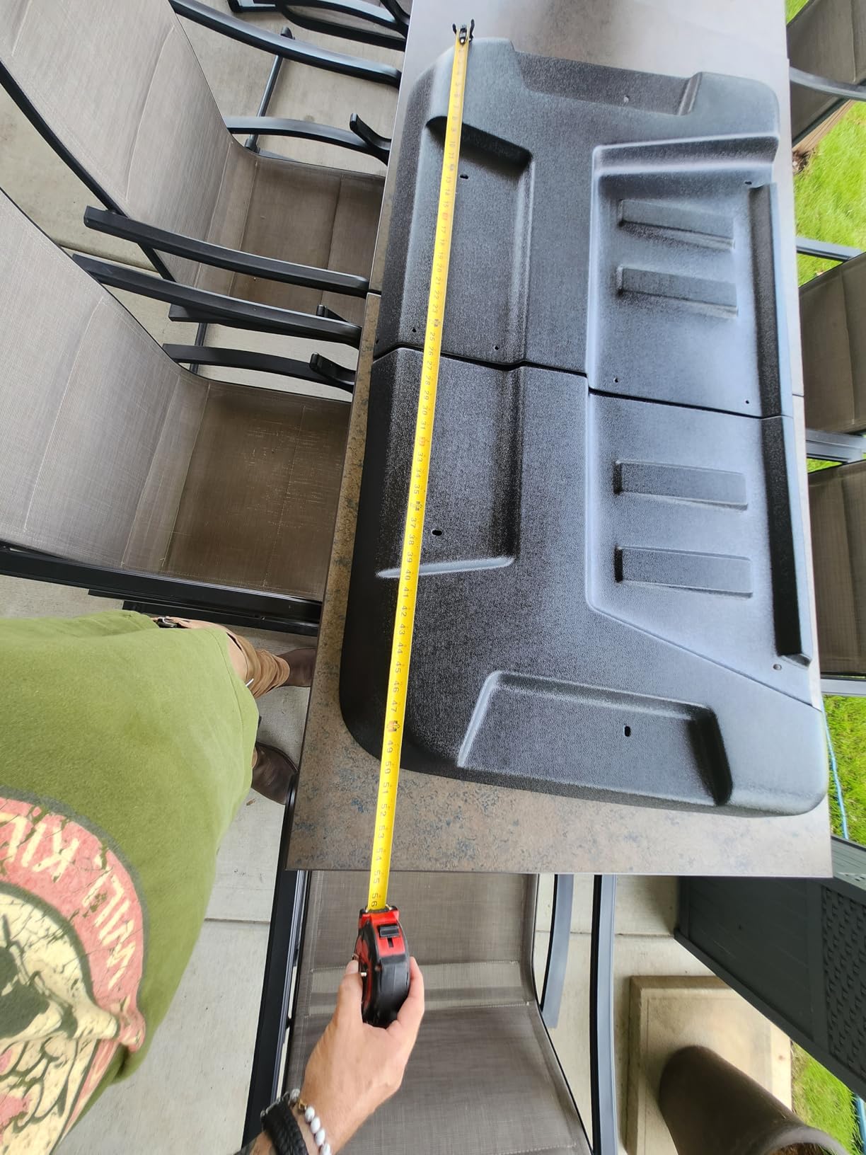KUAFU UTV Hard Roof Compatible with 09-14 Polaris Ranger 400/11-13 Ranger 500 EFI/2014 Ranger 570 EFI/13-14 Ranger 800 EFI Mid Size/Ranger EV LSV Black 2-in-1 customer photo 2