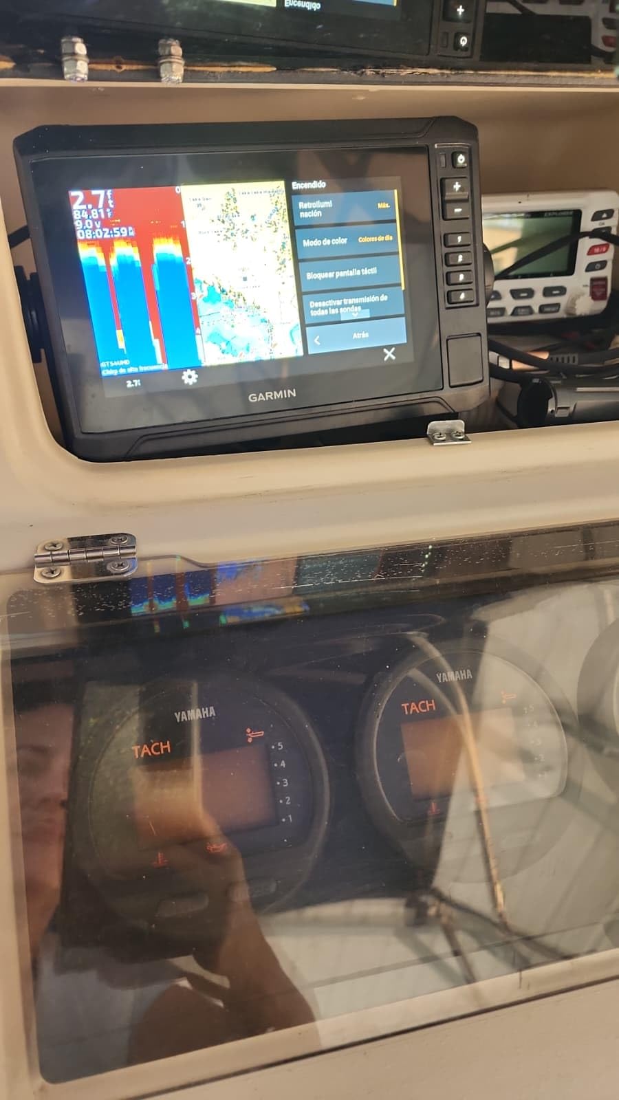 Garmin ECHOMAP UHD2 74sv with GT54 Transducer, 7-inch Touchscreen Chartplotter, Garmin Navionics+ U.S. Coastal customer photo 2