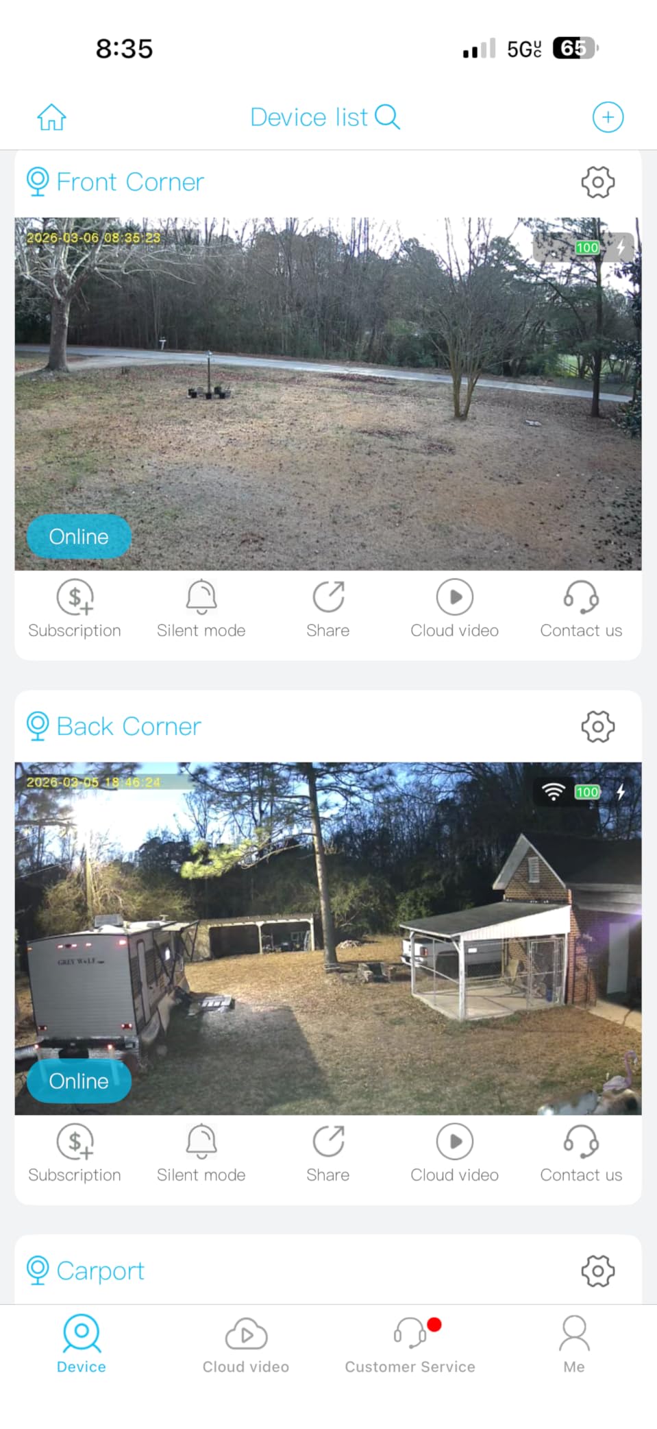 SEHMUA Solar Security Cameras Wireless Outdoor, 2K 360° View Battery Powered Outdoor Camera, WiFi Home Security with Spotlight Color Night Vision, PIR Sensor customer photo 1