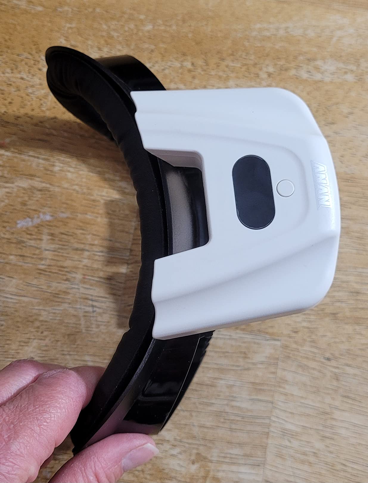 NVNV VR Fan for Oculus Quest 2, Anti-fogging Accelerated Air Flow Cooling Fan with Facial Interface, Sweat-Proof Face Cover, VR Accessories for Quest 2, for Fitness, Workout & Intense VR Games, White customer photo 1