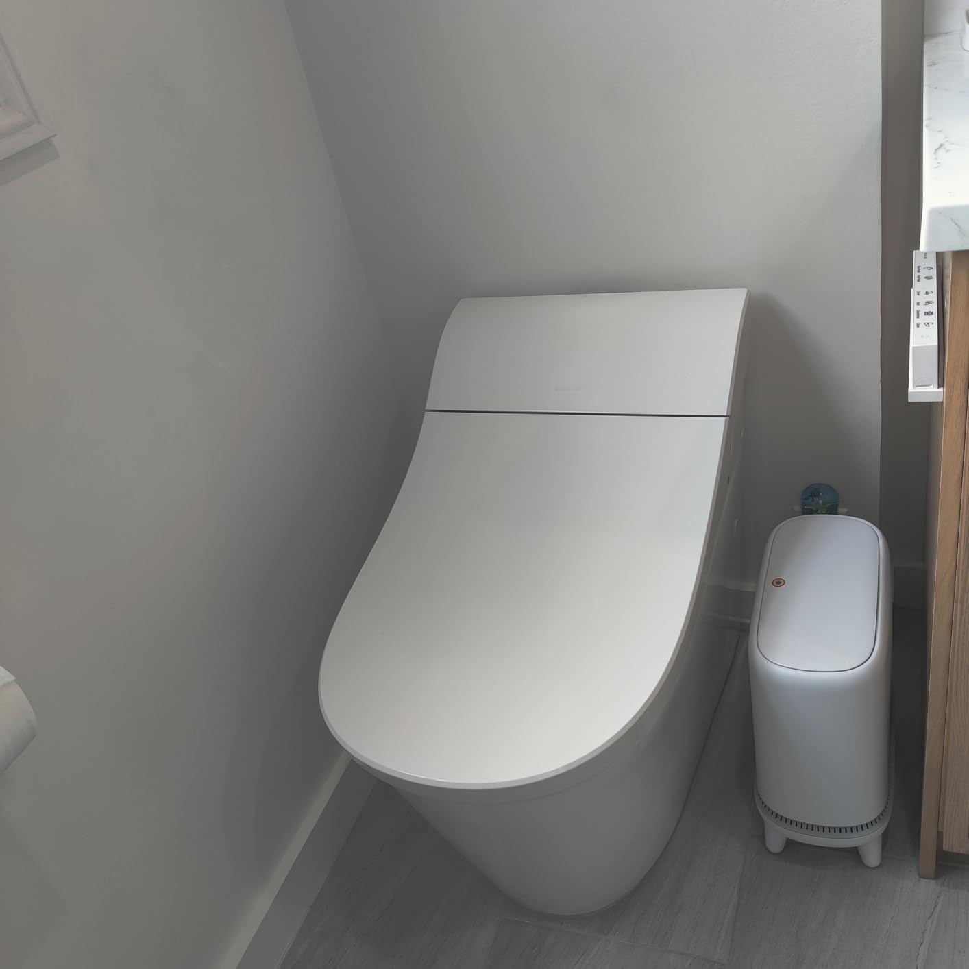 K-29777-PA-0 Innate Smart Toilet with Bidet Built In, White, One-piece Elongated Style, Dual-flush with Integrated Personal Cleansing customer photo 1