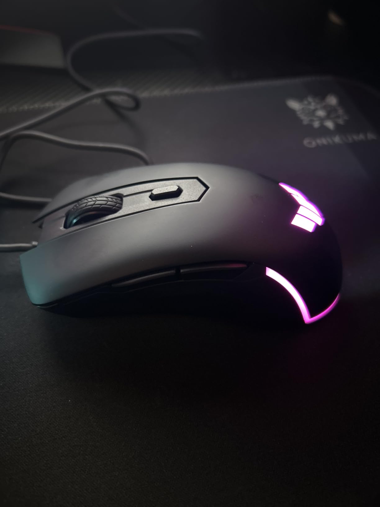 ASUS TUF Gaming M3 Gen II Wired USB Gaming Mouse - Right-Handed Ergonomic, 59g Lightweight, 8K DPI, IP56 dust & Water Resistance, Antibacterial Guard, 6 Programmable Buttons, PC/Mac Support - Black customer photo 2