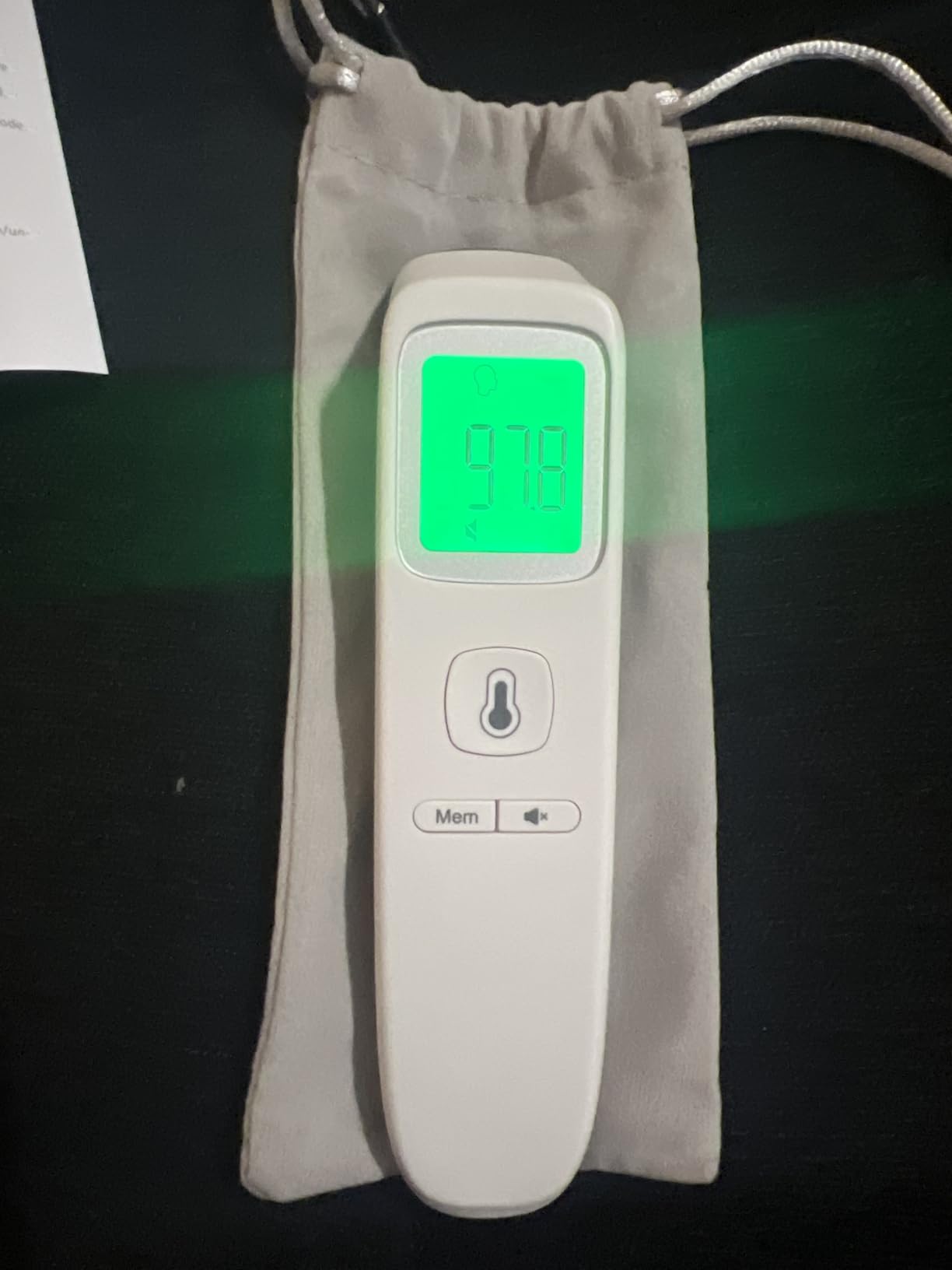 No-Touch Thermometer for Adults and Kids, Fast Accurate Digital Thermometer with Fever Alarm & Silent Mode, Easy-to-use, Forehead Thermometer for Babies, Kids & Elderly customer photo 2