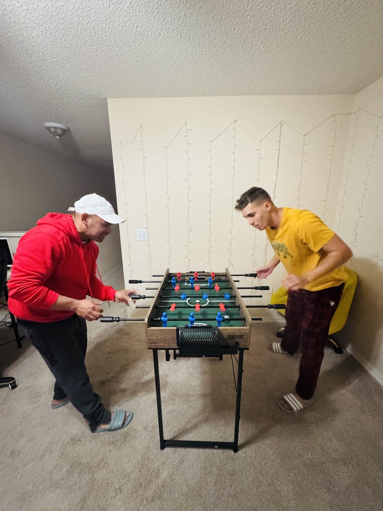 GoSports 32 Inch Tabletop Foosball Game Set - Oak or Black | Tabletop, Foosball, Oak, Black customer photo 1