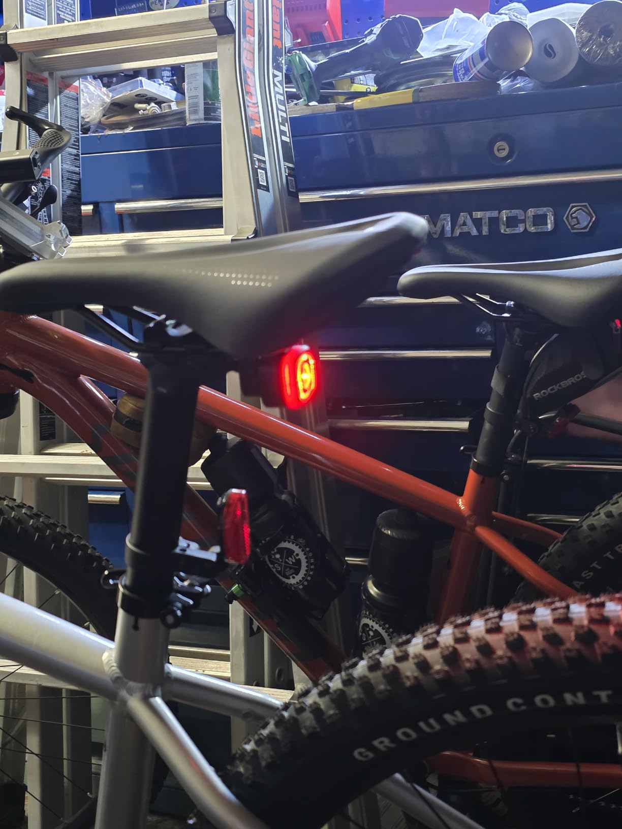 OLIGHT RN 120 C Bike Lights, 120 Lumens Tail Light 260 Degree Visibility, 1500m Viewable Range, USB Rechargeable Bike Break Light, IPX6 Waterproof, Road and Urban Cyclists customer photo 2