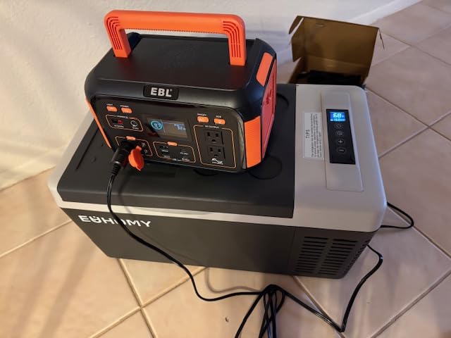 EUHOMY 12 Volt Refrigerator, 19QT(18L) Compressor Electric Cooler APP Control, Car Fridge -4°F~68°F, Portable Refrigerator 12/24V DC 100-240V AC, Portable Freezer for Camping, Travel, Boat customer photo 1
