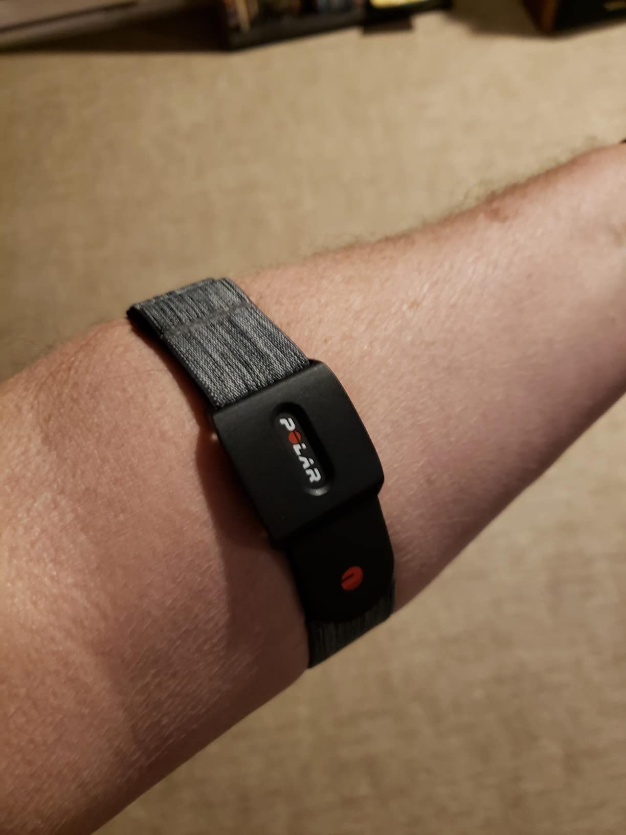 Polar Verity Sense - Optical Heart Rate Monitor Armband with Running Power customer photo 2