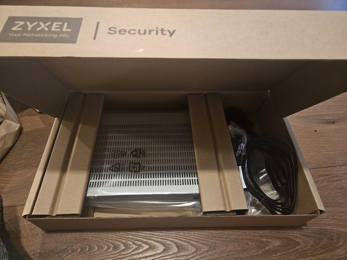 Zyxel USGFLEX200H Cyber Security Firewall | 6.5 Gbps, Up to 100 Users | Hardware Only | 6X Gigabit + 2X 2.5G Ports | VPN, IPS Anti-Malware | Fanless | Rack-Mount | TAA Compliant customer photo 2
