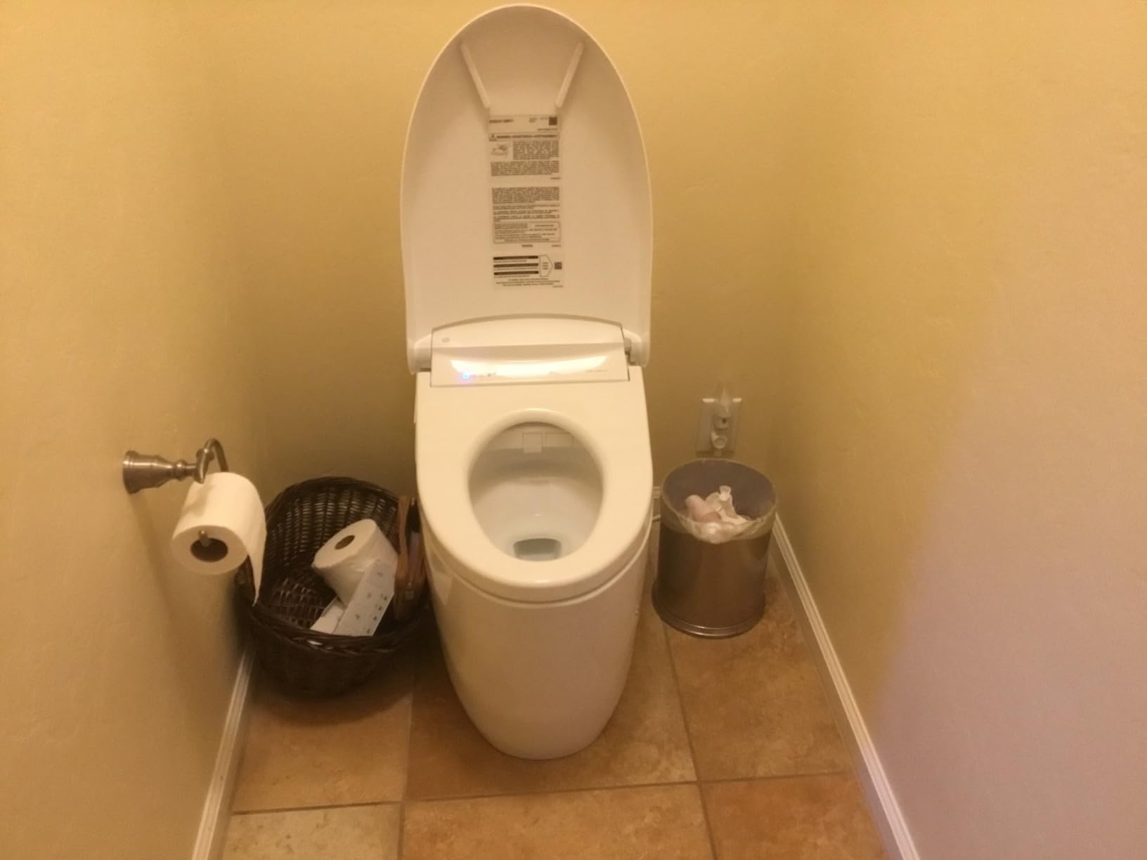 NEOREST RS Dual Flush 1.0 or 0.8 GPF Toilet with Integrated Bidet Seat and EWATER+, Cotton White - MS8341CUMFG#01 customer photo 1