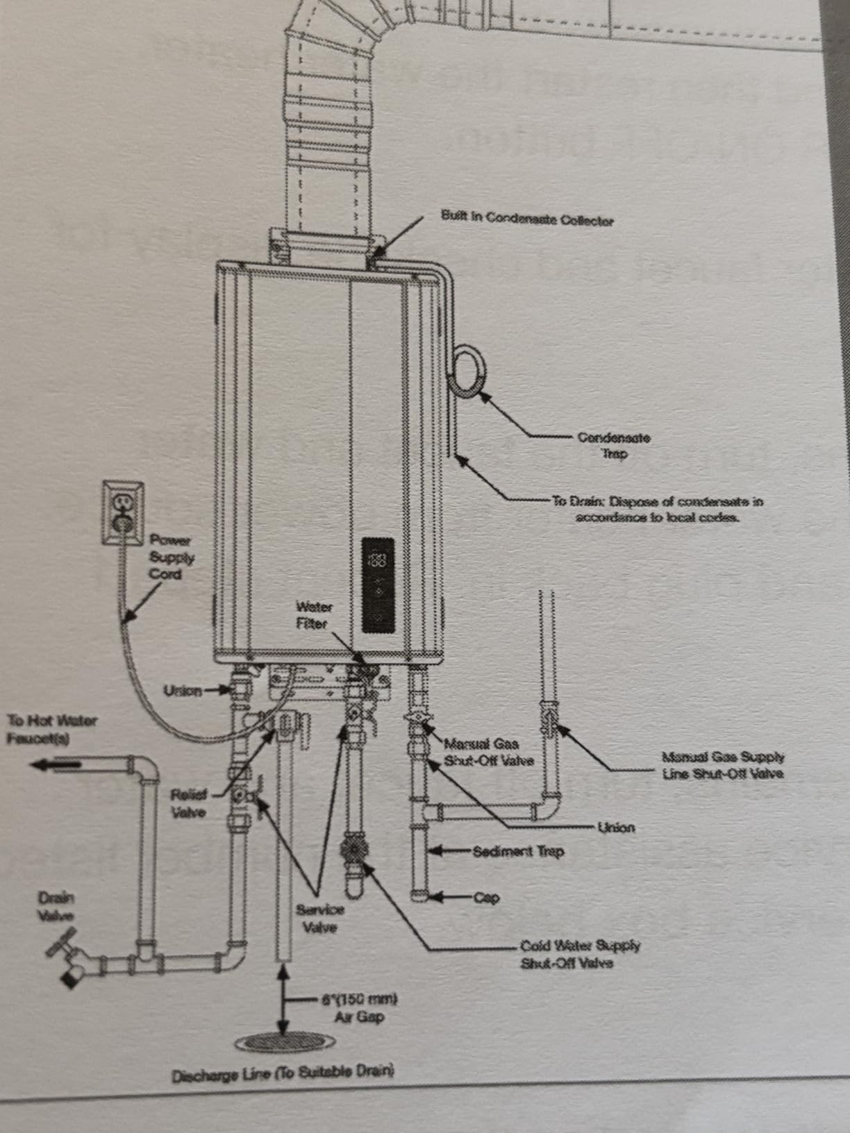 Rheem RTG-95DVELN-3 High Efficiency Non-Condensing Indoor Tankless Natural Gas Water Heater 9.5 GPM with WiFi, 199,900 BTUs customer photo 2