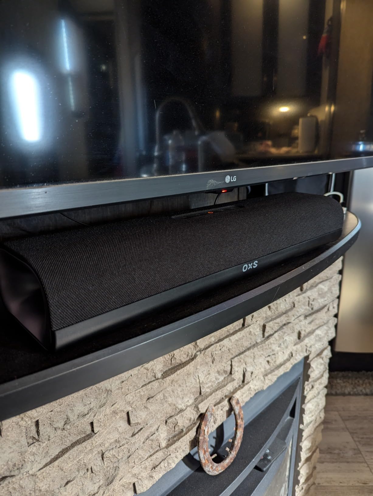 OXS Thunder Lite PC Gaming Soundbar, Sound Bars for TV with Virtual Surround Sound, 2 Full-Range Drivers, Bass Tube, Compact Design, HDMI/AUX/Optical Compatible, Bluetooth 5.0 Wireless Connection customer photo 1