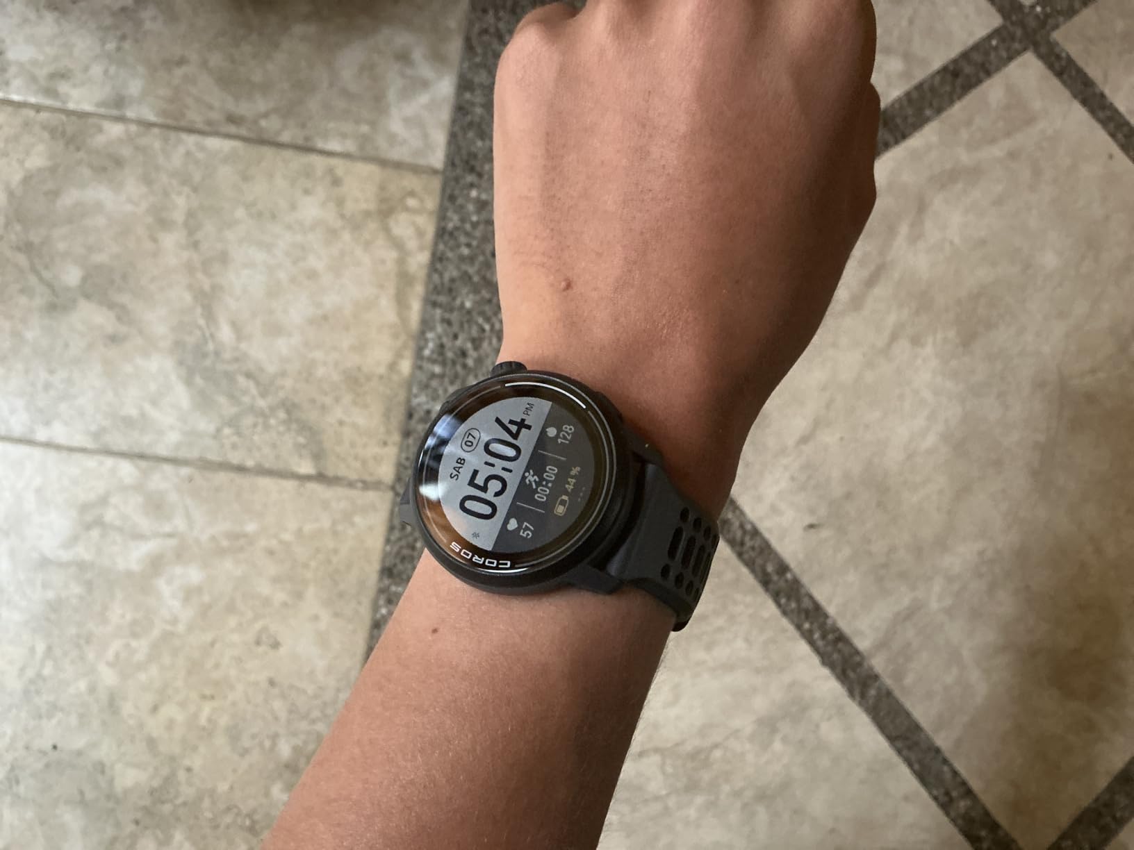 COROS PACE 3 GPS Sport Watch - Lightweight, Comfortable Running Watch, 17-Day Battery Life, Accurate GPS, Heart Rate Monitor, Navigation, Sleep Tracking - White Silicone customer photo 1
