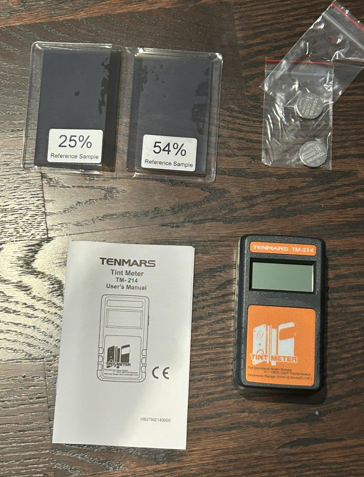 Handheld Digital Window Tint Meter customer photo 1