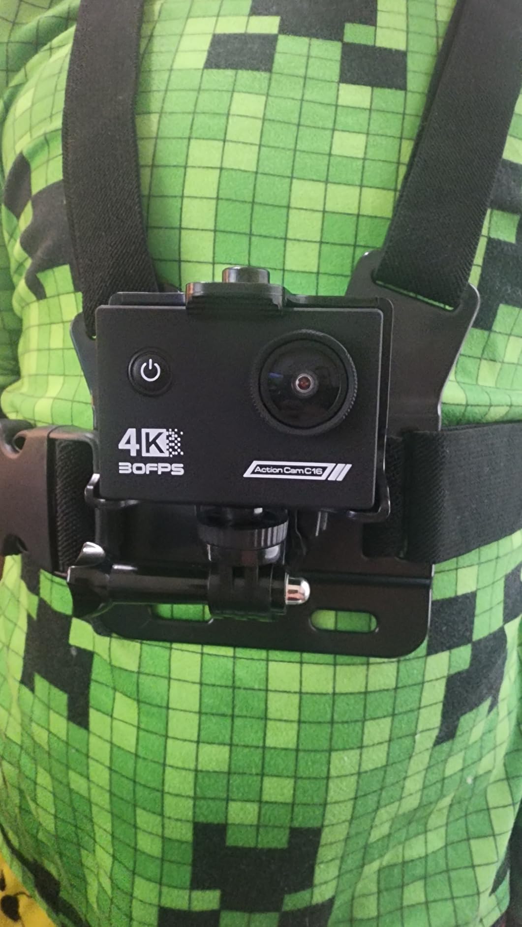 Action Camera 4K30fps with 64G SD Card,HD Waterproof Camera 131ft Underwater Cameras 20MP Pre-recording WiFi Camera 170 Remote Control Sports Cameras with 2 Batteries Helmet Mount Accessories Kits customer photo 2