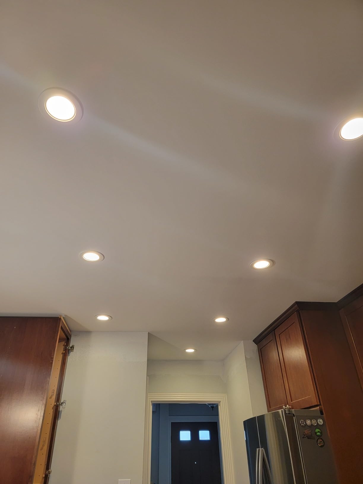 HALO RA 6 inch LED Recessed Light Trim with Adjustable Gimbal, Selectable Lumens and Selectable Color Temperature, Dim-to-Warm Feature, Damp Location Rated RA56LS9FSD2W1EWH customer photo 1