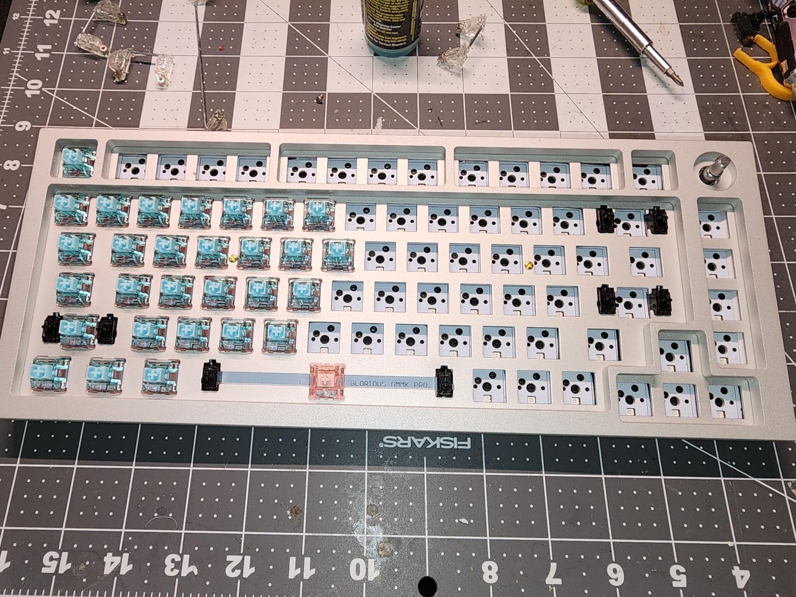 MELETRIX WS V3.1 Stabs Silicon Version PCB Mount Screw-in Stabilizers 2u 6.25u 7u Stabilizers Mechanical Keyboard Screw Stabs 1.2mm customer photo 1