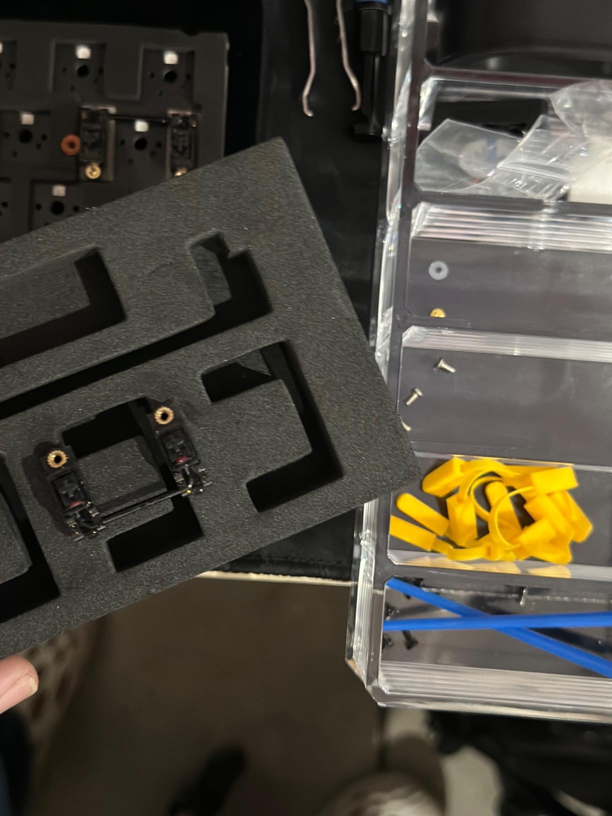 MELETRIX WS V3.1 Stabs Silicon Version PCB Mount Screw-in Stabilizers 2u 6.25u 7u Stabilizers Mechanical Keyboard Screw Stabs 1.2mm customer photo 2
