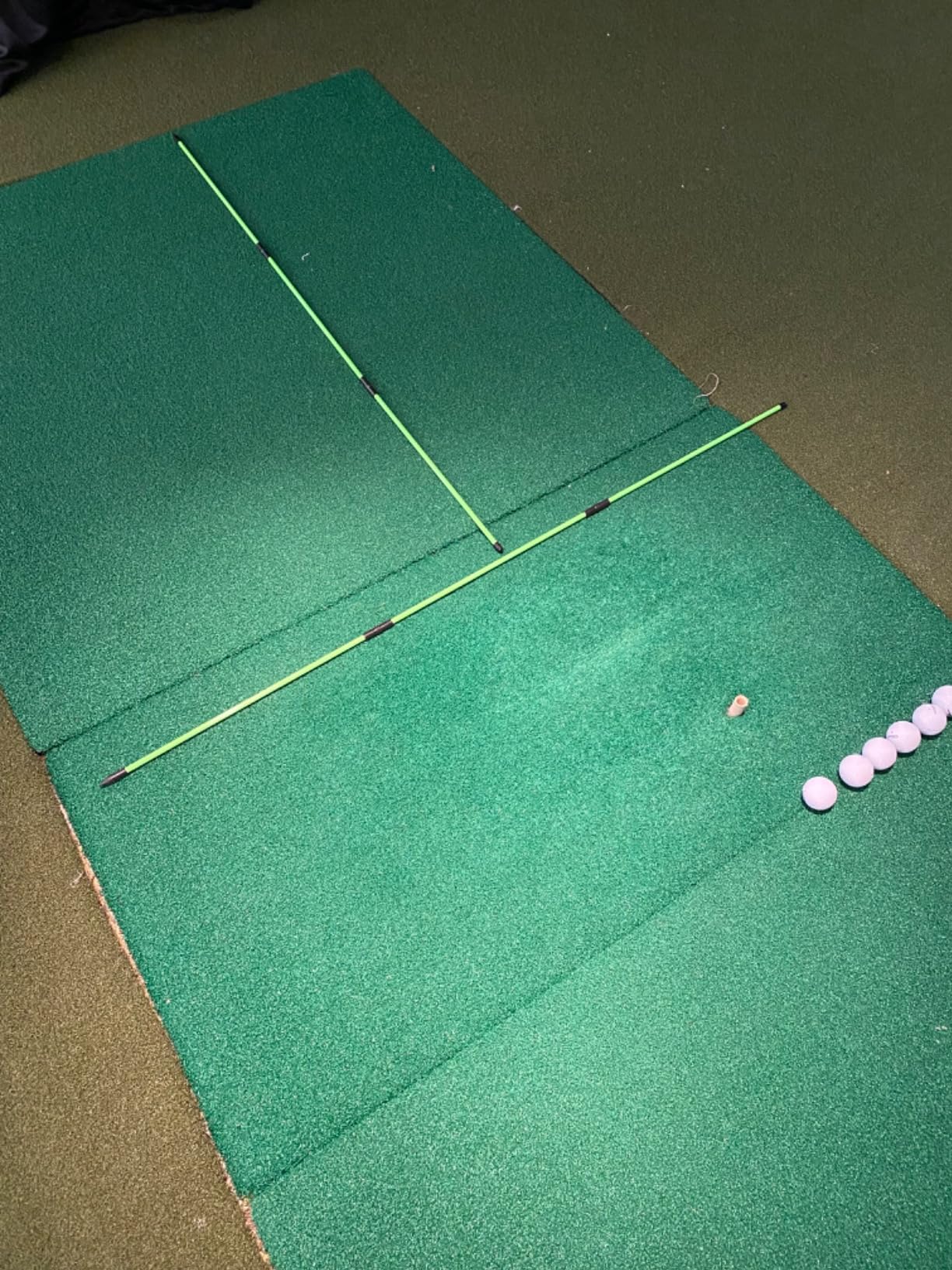 Golf Alignment Sticks 2 Pack,Upgraded 48